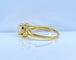 Bague 54 Bague en or jaune 18 carats, opale et diamants 58 Facettes AB729