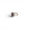 Bague 54.5 Bague rosette 1940-1945 en or 18 ct et diamants 58 Facettes Q115B(947)