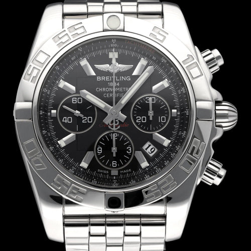 Montre Breitling Chronomat 44 - Montre automatique en acier 58 Facettes BTL/CHM/184