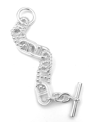 Bracelet Hermès Parade TGM - Bracelet en argent 925 58 Facettes HERMES BRA
