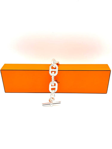Bracelet Hermès Parade TGM - Bracelet en argent 925 58 Facettes HERMES BRA