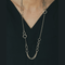 Collier Hermès Arabesque - Collier sautoir en argent 58 Facettes 50233