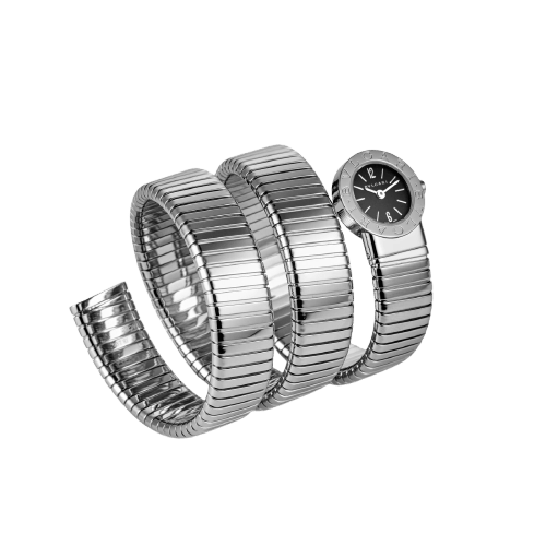 Montre BVLGARI Tubogas - Montre en acier 58 Facettes 234