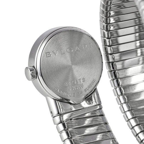 Montre BVLGARI Tubogas - Montre en acier 58 Facettes 234