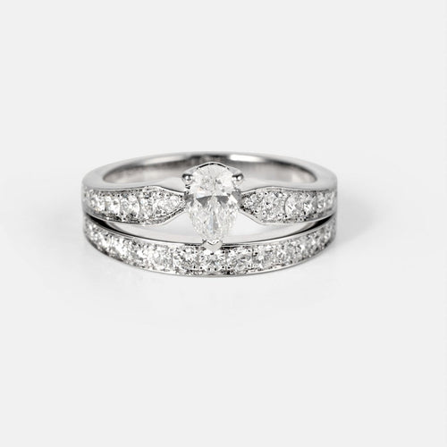 Bague 50 Chaumet Joséphine - Bague en or blanc et diamants 58 Facettes -