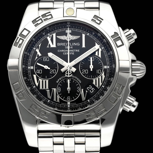 Montre Breitling Chronomat 44 - Montre automatique en acier 58 Facettes BTL/CHM/177