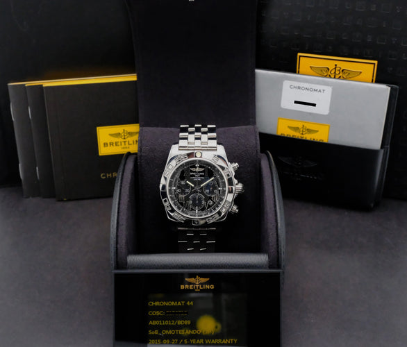 Montre Breitling Chronomat 44 - Montre automatique en acier 58 Facettes BTL/CHM/177