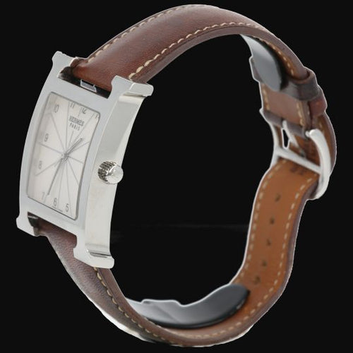 Montre Hermès Heure H - Montre en acier 58 Facettes MT46106