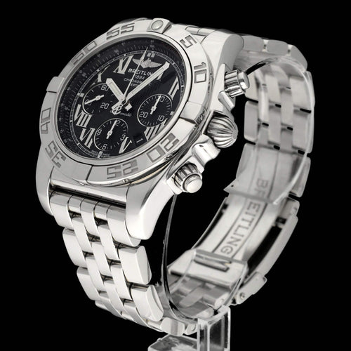 Montre Breitling Chronomat 44 - Montre automatique en acier 58 Facettes BTL/CHM/122