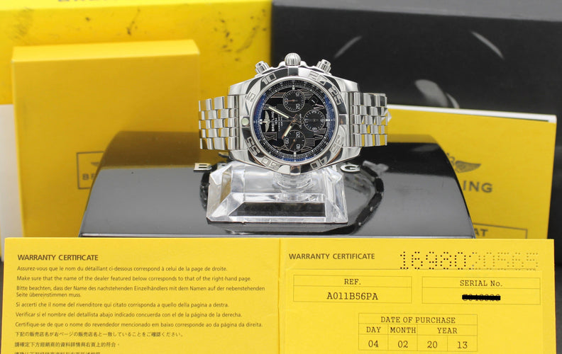 Montre Breitling Chronomat 44 - Montre automatique en acier 58 Facettes BTL/CHM/122