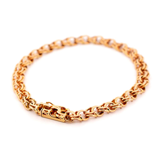 Bracelet Bracelet Bismarck vintage en or 14 carats 58 Facettes F75BC1C94A99496FA109C8316E27C718