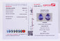 Boucles d'oreilles Boucles d'oreilles en or jaune, tanzanites et diamants 58 Facettes E011