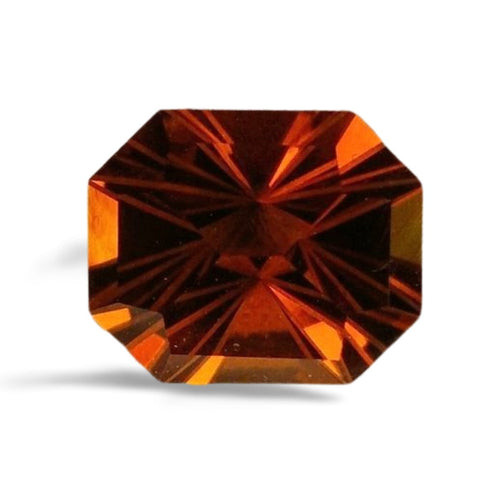 Bague Citrine du Brésil – 6.05 carats, Taille Seewatch 58 Facettes #25-113-CRSPCS