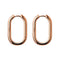 Boucles d'oreilles Jullie Big Oval - Boucles d'oreilles 58 Facettes SER1016RG