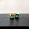 Boucles d'oreilles Boucles d'oreilles en or 18K et émeraudes taille Asscher 58 Facettes GER1051YG