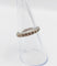 Bague 52 Alliance américaine Art déco en or blanc 18k et diamants 58 Facettes A07224