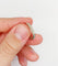 Bague 52 Alliance américaine Art déco en or blanc 18k et diamants 58 Facettes A07224