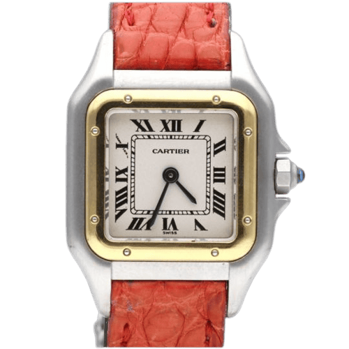 Montre Cartier Panthère - Montre PM en acier et or jaune 58 Facettes MT46657