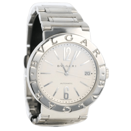Montre Bulgari - Montre Bulgari en acier 58 Facettes MT46049