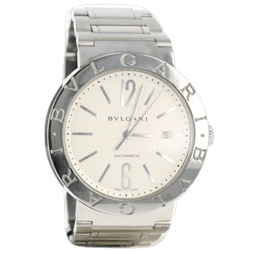 Montre Bulgari - Montre Bulgari en acier 58 Facettes MT46060