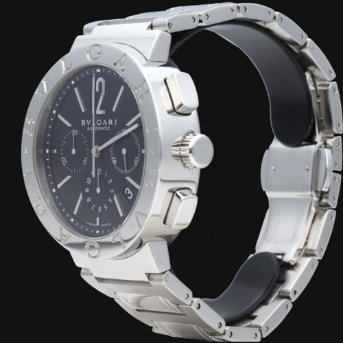Montre Bulgari - Montre Bulgari en acier 58 Facettes MT46061
