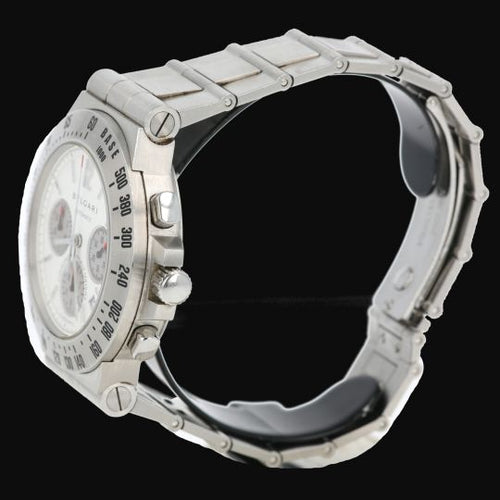 Montre Bulgari Diagono - Montre en acier 58 Facettes MT46062
