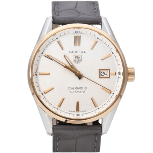 Montre TAG Heuer Carrera Calibre 5 - Montre en acier 58 Facettes MT46540