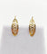 Boucles d'oreilles Dormeuses vintage Art nouveau en or 18k filigrané 58 Facettes A07235