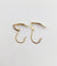 Boucles d'oreilles Dormeuses vintage Art nouveau en or 18k filigrané 58 Facettes A07235