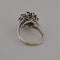 Bague 49.5 Bague en or blanc avec saphirs navette et diamant 58 Facettes 3042047