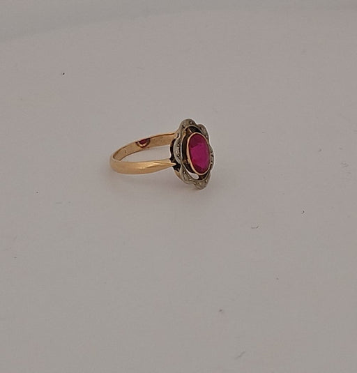 Bague 51 Bague en or jaune et rubis 58 Facettes 3042177