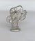 Pendentif Art déco tardif - Broche pendentif en or blanc, platine et diamants 58 Facettes pendant