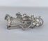 Pendentif Art déco tardif - Broche pendentif en or blanc, platine et diamants 58 Facettes pendant