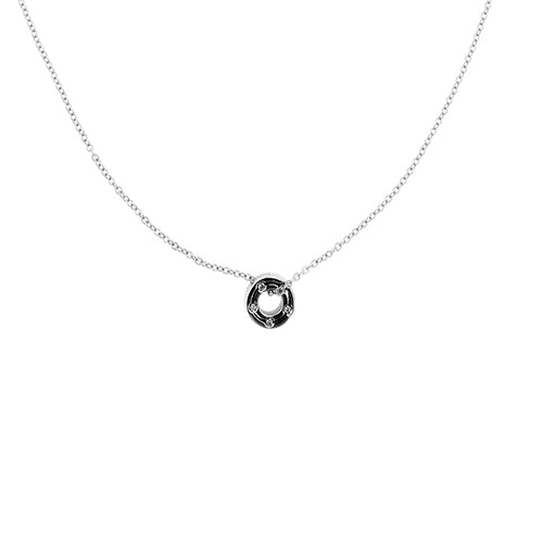 Collier Damiani D.Side - Collier pendentif en or blanc et diamants 58 Facettes 39497