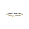 Bracelet Art déco - Bracelet en or jaune et blanc, saphirs et diamants 58 Facettes 39520