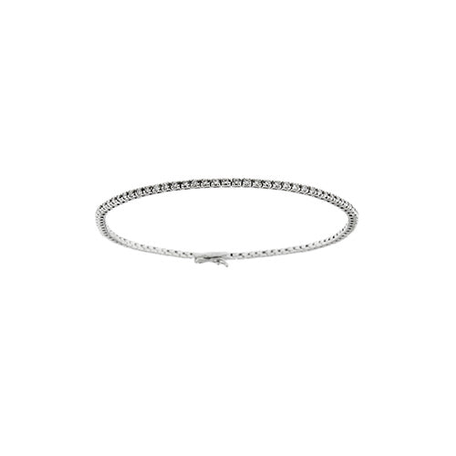 Bracelet Bracelet tennis en or blanc et diamants 0,87 ct 58 Facettes 41950