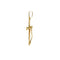 Pendentif Pendentif croix avec Jésus en or jaune 58 Facettes 35213