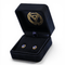 Boucles d'oreilles Boucles d'oreilles en or jaune 18 ct, tanzanites et diamants 58 Facettes E013