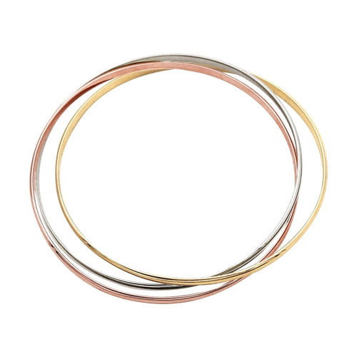 Bracelet Cartier Trinity - Bracelet petit modèle en trois ors 58 Facettes 35691