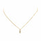 Collier Trilogie - Collier en or jaune et diamants 58 Facettes 4717711CN