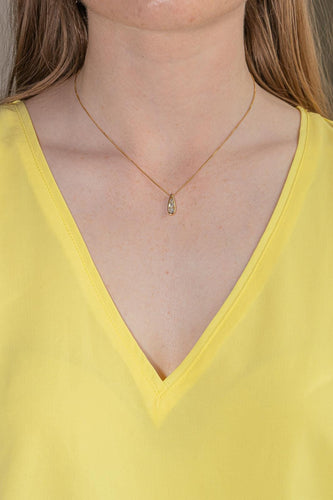 Collier Trilogie - Collier en or jaune et diamants 58 Facettes 4717711CN