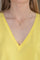Collier Trilogie - Collier en or jaune et diamants 58 Facettes 4717711CN