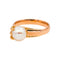 Bague 53 Bague en or rose et perle de culture 58 Facettes 5039428RV