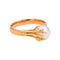 Bague 53 Bague en or rose et perle de culture 58 Facettes 5039428RV