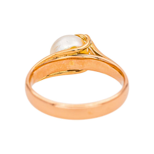 Bague 53 Bague en or rose et perle de culture 58 Facettes 5039428RV