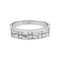 Bague 57 Bague en or blanc et diamants 58 Facettes 5039429RV