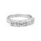 Bague 57 Bague en or blanc et diamants 58 Facettes 5039429RV