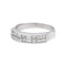 Bague 57 Bague en or blanc et diamants 58 Facettes 5039429RV