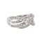 Bague 56 Bague en or blanc et diamants 58 Facettes 5119871RV