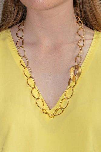 Collier Pomellato Anni 70 - Collier en or jaune 58 Facettes 5282853CN
